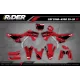 Kit adesivos Motocross HONDA VERTEX ROUGE (REF:PRDA39A4) - KIT ADESIVOS MOTOCROSS ENDURO