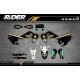 Kit adesivos perso ROCKSTAR 23 - KIT ADESIVOS HUSQVARNA MOTOCROSS / ENDURO
