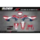 Kit adesivos MOTOCROSS HONDA CRASH - KIT ADESIVOS MOTO HONDA
