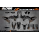 Kit adhesivos Motocross KTM acerbis acabado mate o brillante  - TODOS LOS MODELOS KITS adhesivos KTM