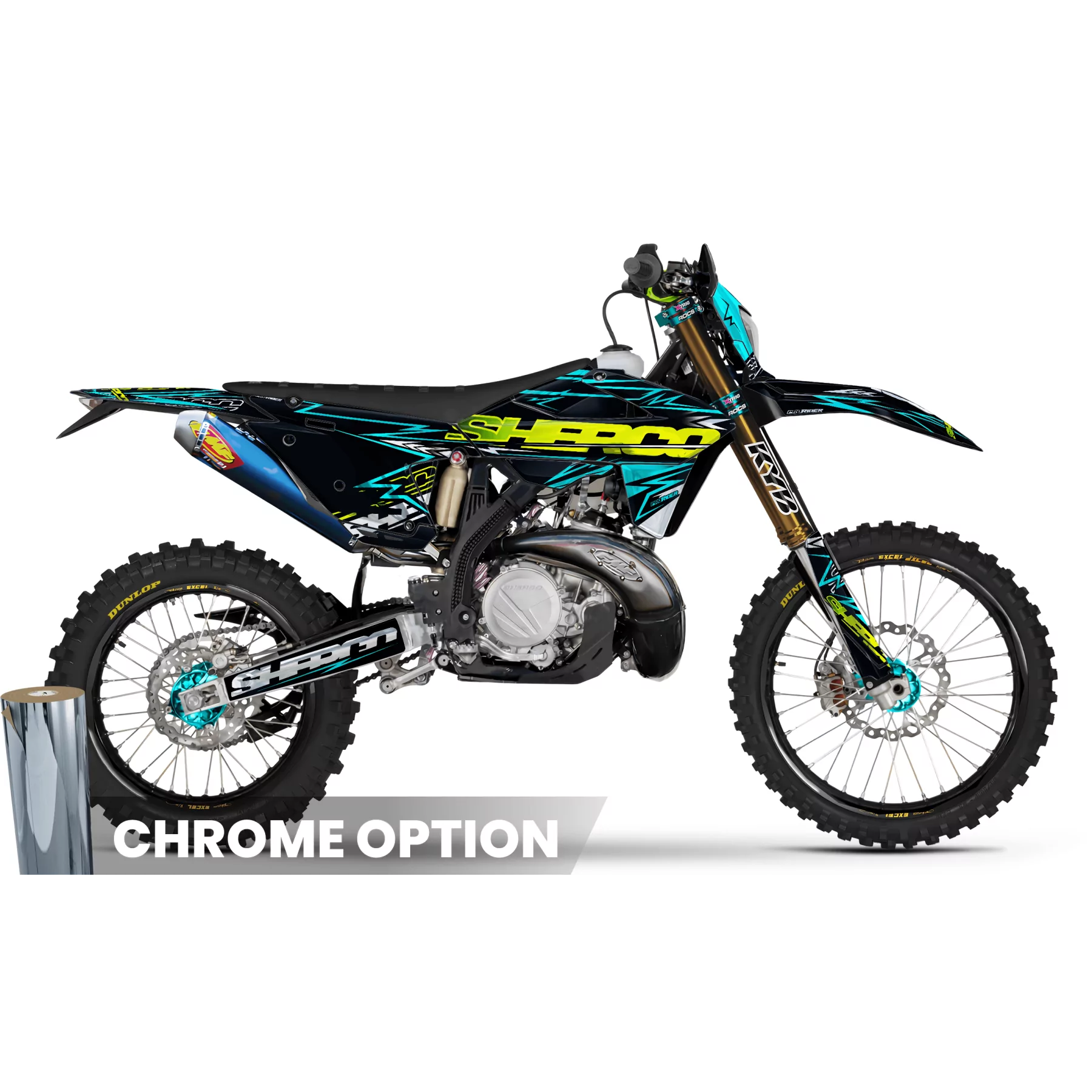 STICKERSET MOTORCROSS SHERCO I Thunder valley