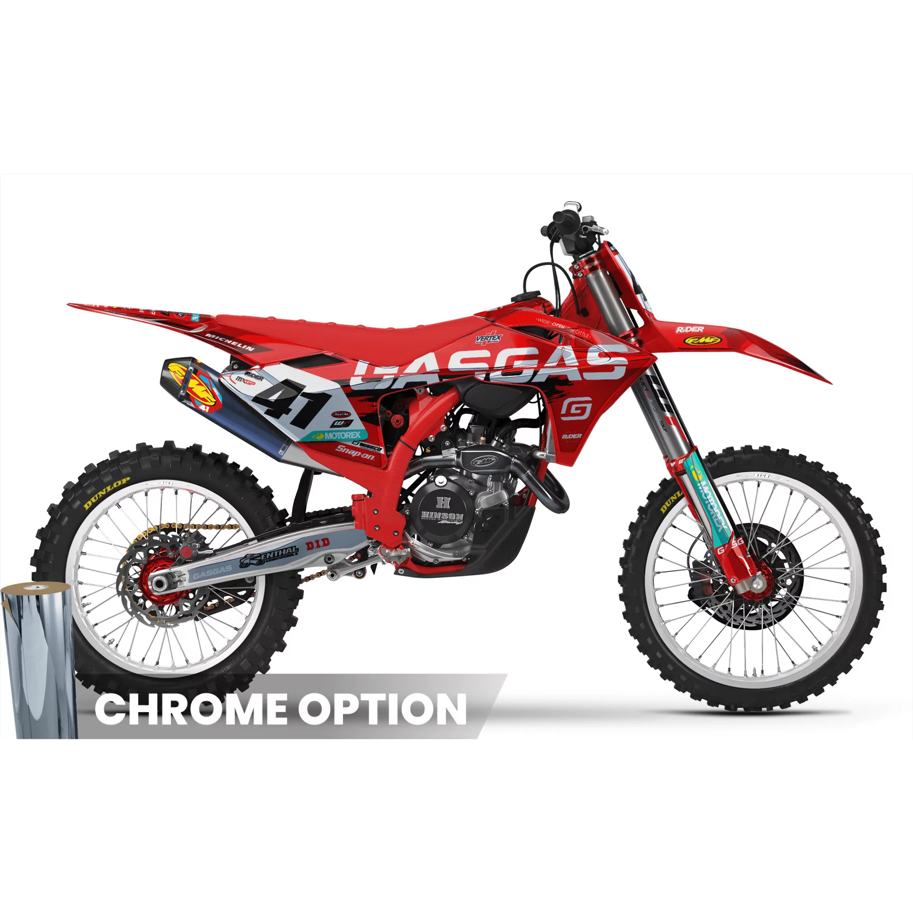 KIT ADHESIVOS MOTOCROSS GASGAS | High point