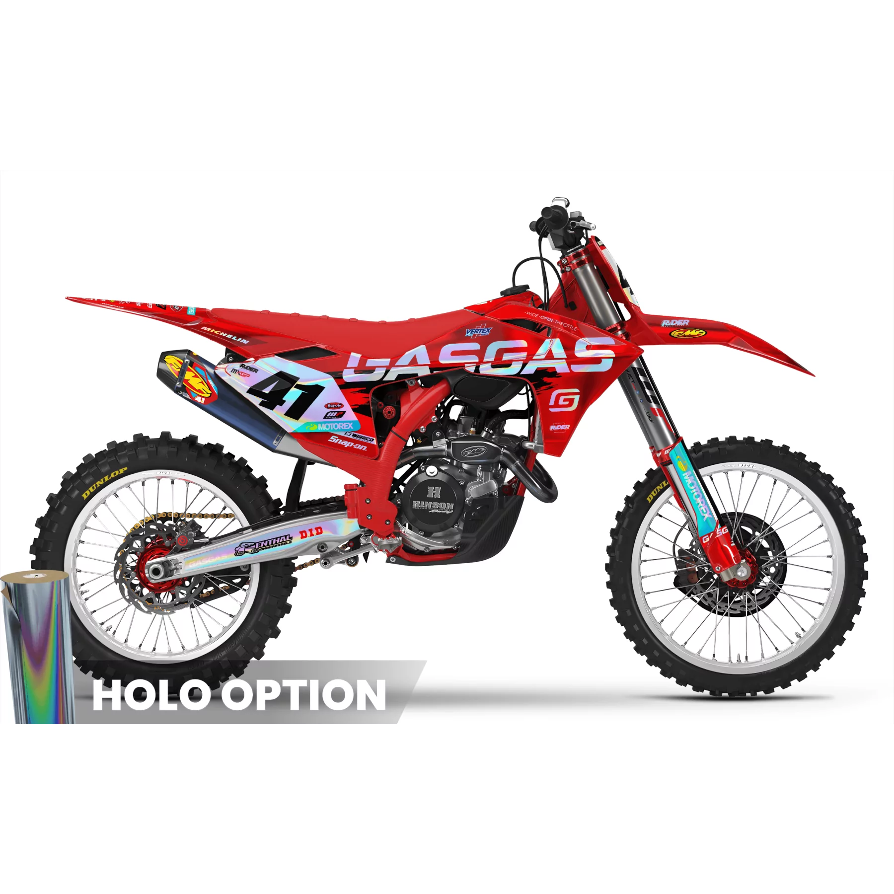 STICKERSET MOTOCROSS GASGAS | High point