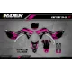 GRAFICHE Motocross PERSO honda FACTORY ENERGY rosa (ref:prda33a3)  - GRAFICHE MOTOCROSS ENDURO