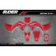 Kit adesivos Motocross HONDA SKYBOUND RED - KIT ADESIVOS MOTOCROSS ENDURO