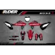 Kit adhesivos MOTOCROSS GASGAS RED PULSE  - Kit adhesivos MOTO GASGAS
