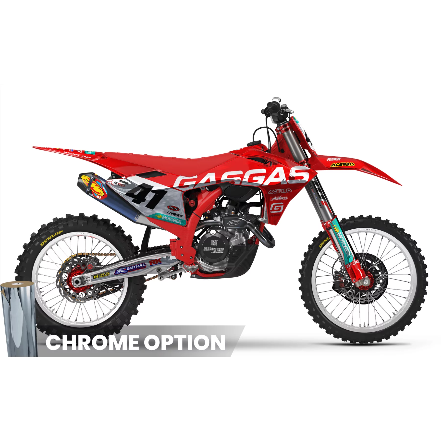 KIT ADHESIVOS MOTOCROSS GASGAS | Muddy creek