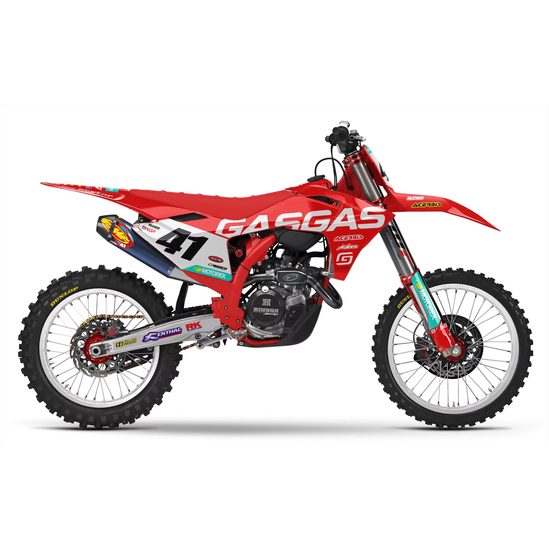 KIT ADHESIVOS MOTOCROSS GASGAS | Muddy creek