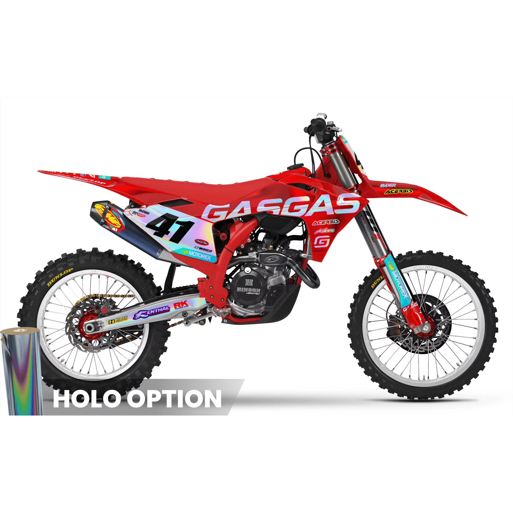 STICKERSET MOTOCROSS GASGAS | Muddy creek