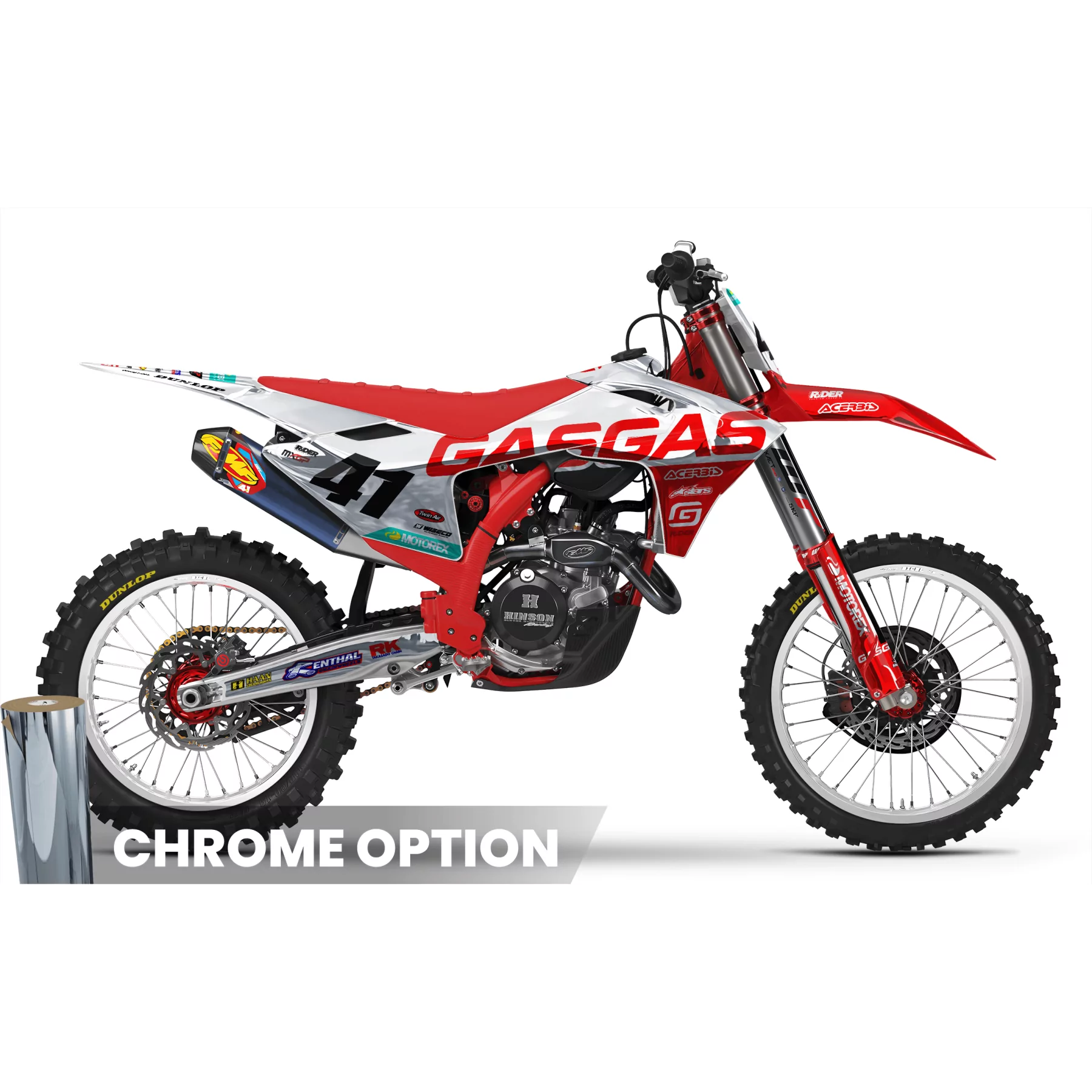 STICKERSET MOTOCROSS GASGAS | Binghamton