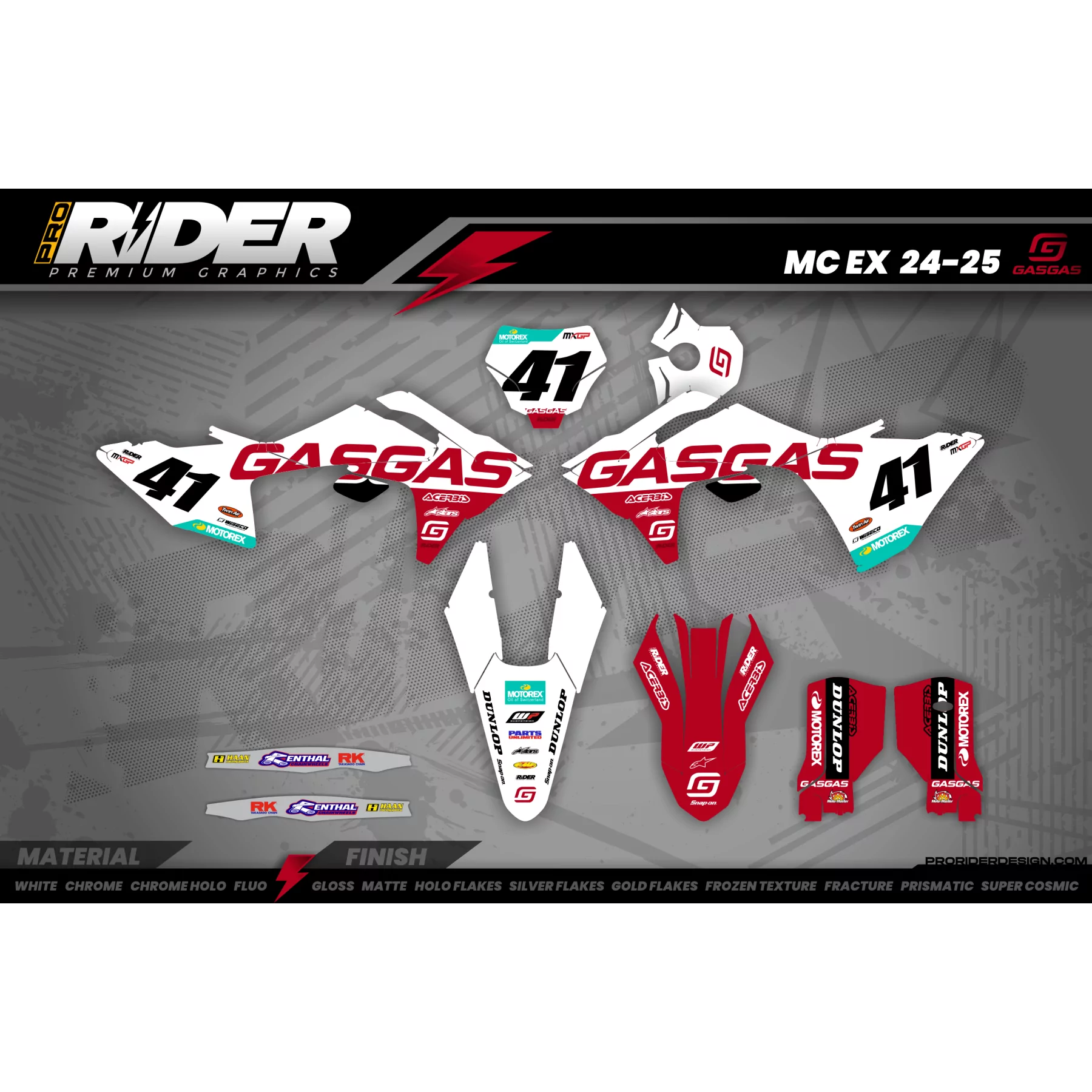 KIT ADHESIVOS MOTOCROSS GASGAS | Binghamton