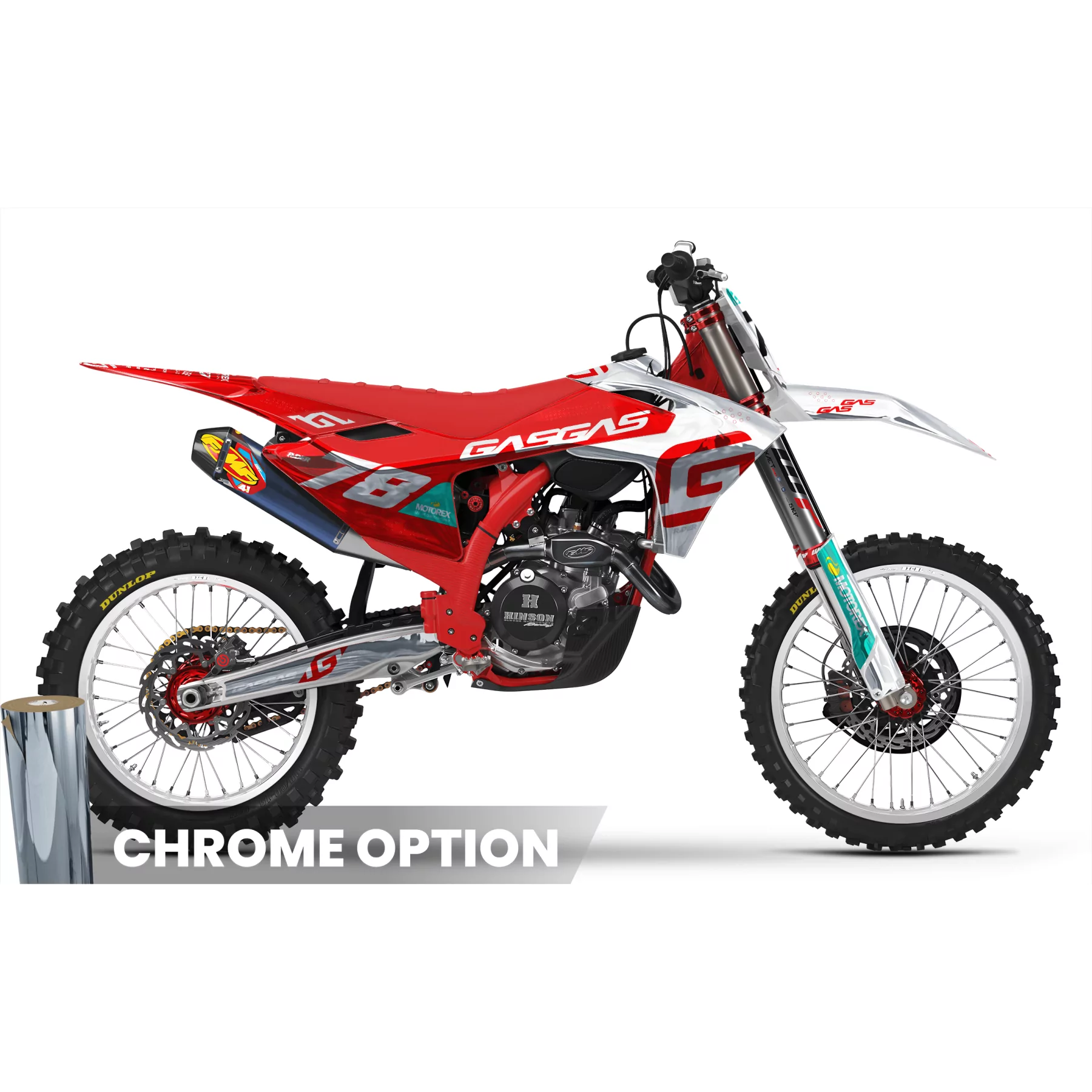 KIT ADHESIVOS MOTOCROSS GASGAS | Washougal