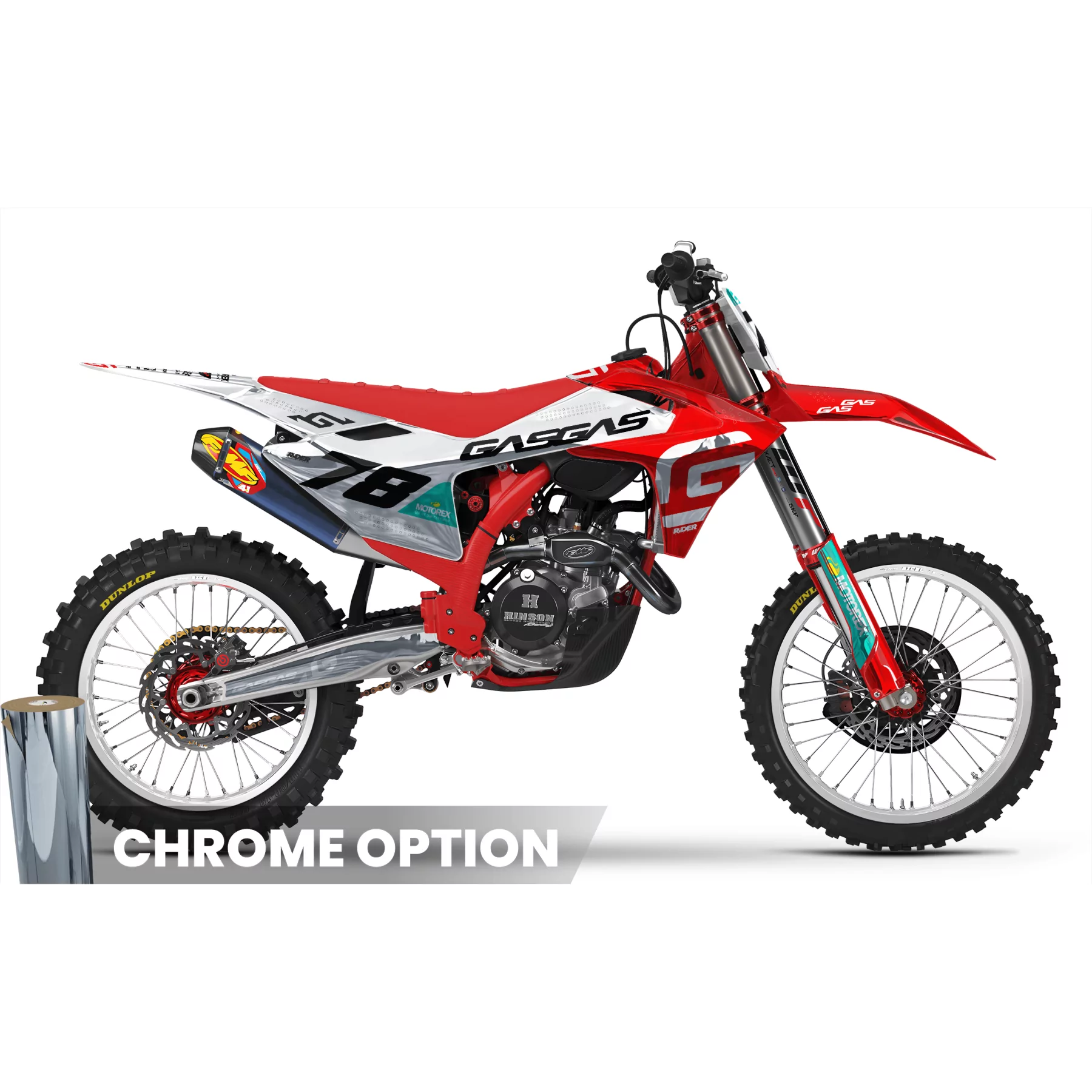 STICKERSET MOTOCROSS GASGAS | Gatorback park