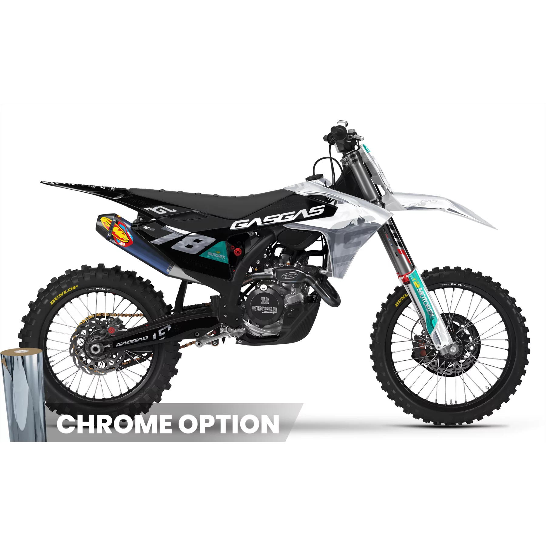 STICKERSET MOTOCROSS GASGAS | Pala