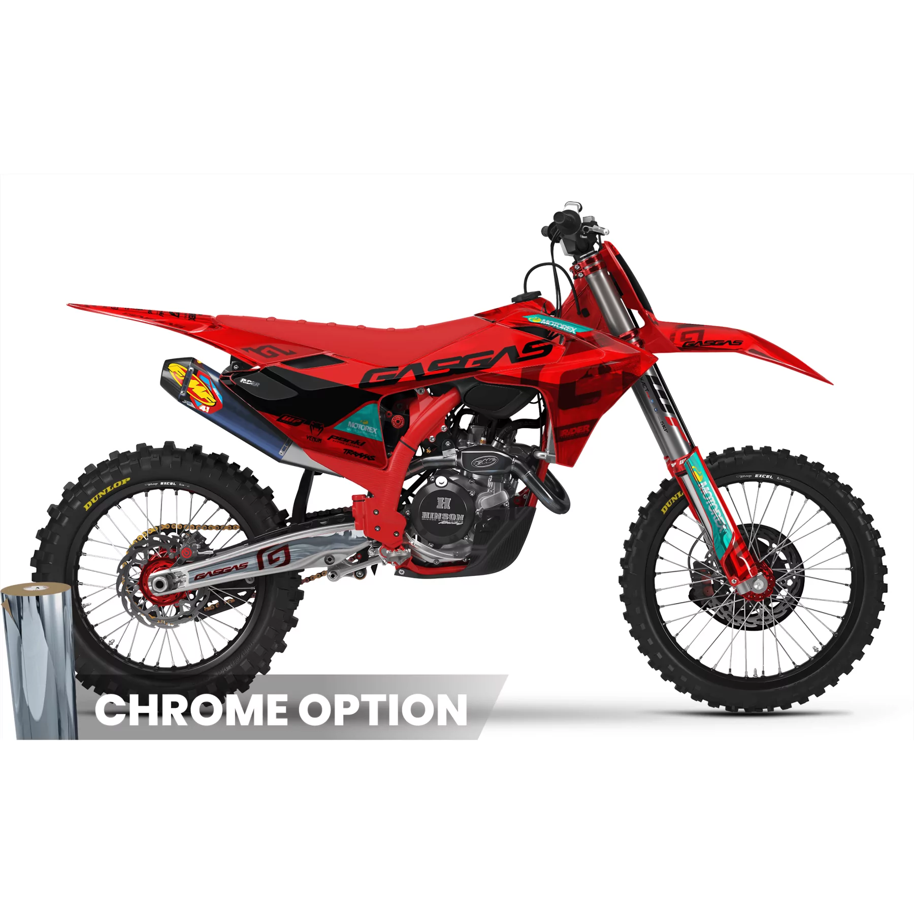 STICKERSET MOTOCROSS GASGAS | Kenworthy's gp