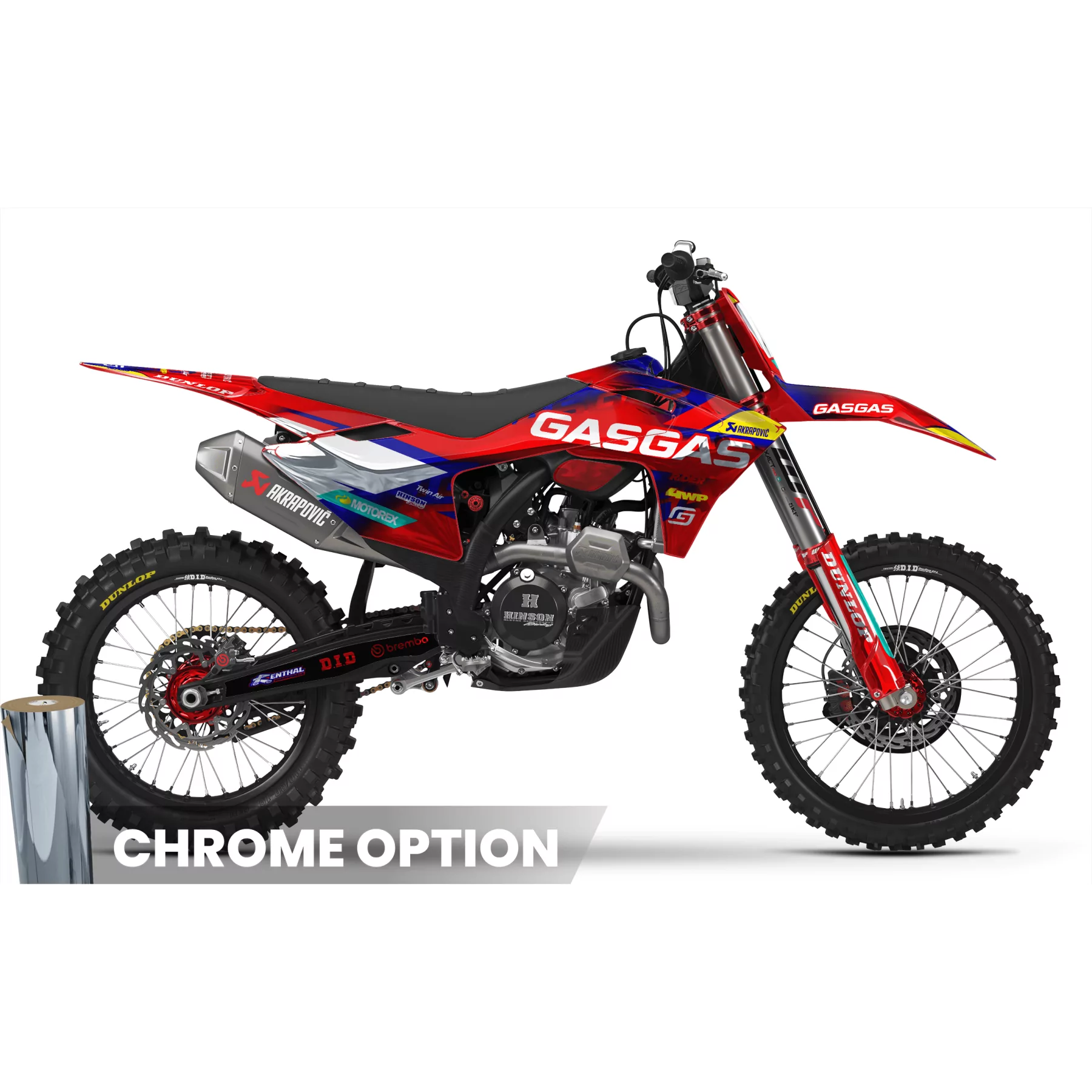KIT ADHESIVOS MOTOCROSS GASGAS | Farleigh  - Kit adhesivos MOTO GASGAS