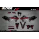 GRAFICHE MOTOCROSS GASGAS BLACK DRIVE  - GRAFICHE MOTO GASGAS