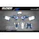 grafiche MOTOCROSS HUSQVARNA FACTORY SIGNATURE  - KIT DÉCO MOTO HUSQVARNA