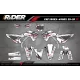 KIT DECO Motocross HONDA VERTEX WHITE (REF:PRDA39A3) - KIT DECO MOT...