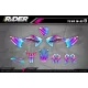 STICKERSET MOTOCROSS HUSQVARNA SAVAGE - STICKERSET MOTO HUSQVARNA