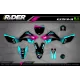 Kit adesivos Motocross PERSO UNIT BLACK - KIT ADESIVOS MOTOCROSS ENDURO