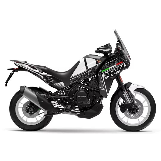 Kit déco MOTO MORINI X-CAPE 650/700 | Pista Blanca
