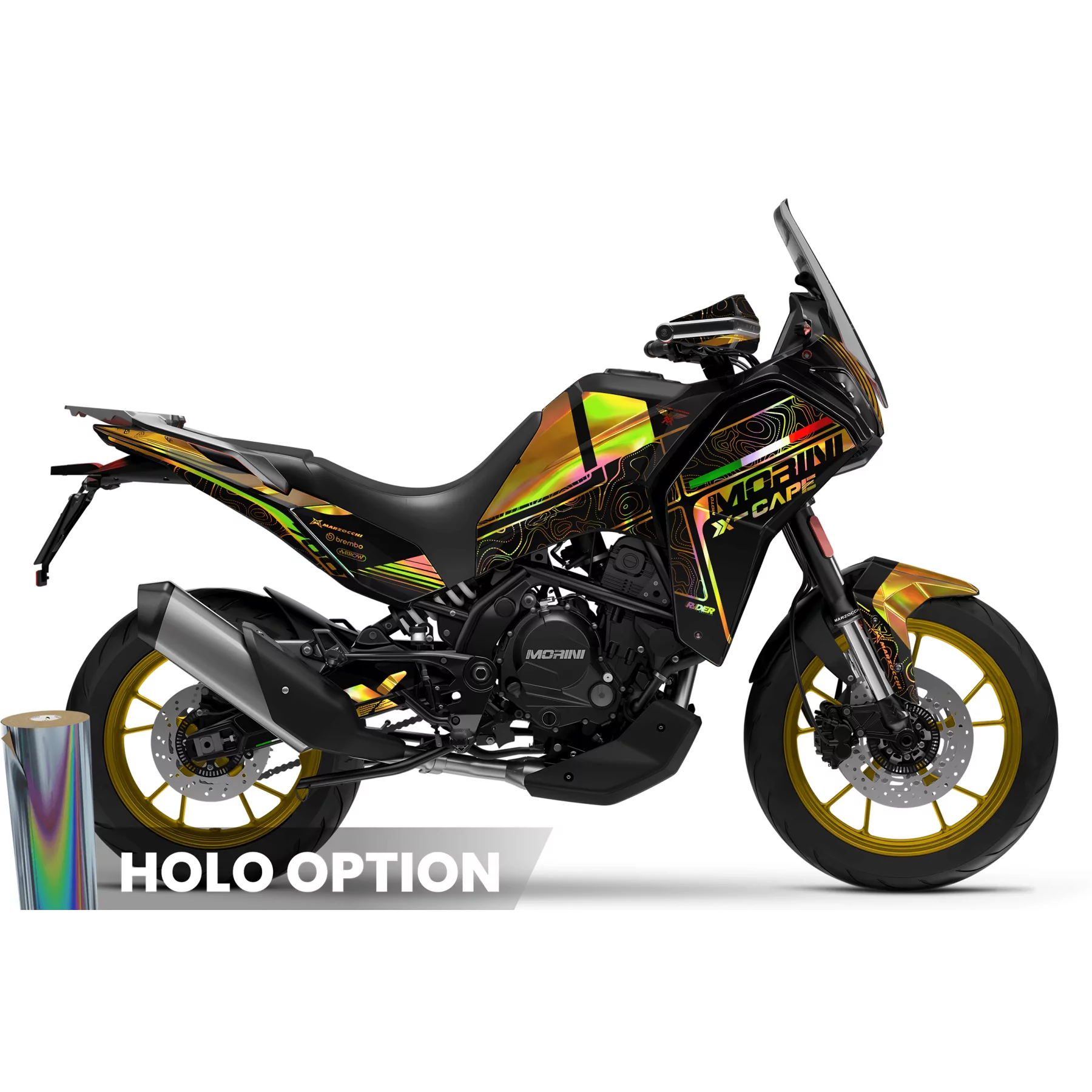 Stickerset MOTO MORINI X-CAPE 650/700 | Foresta