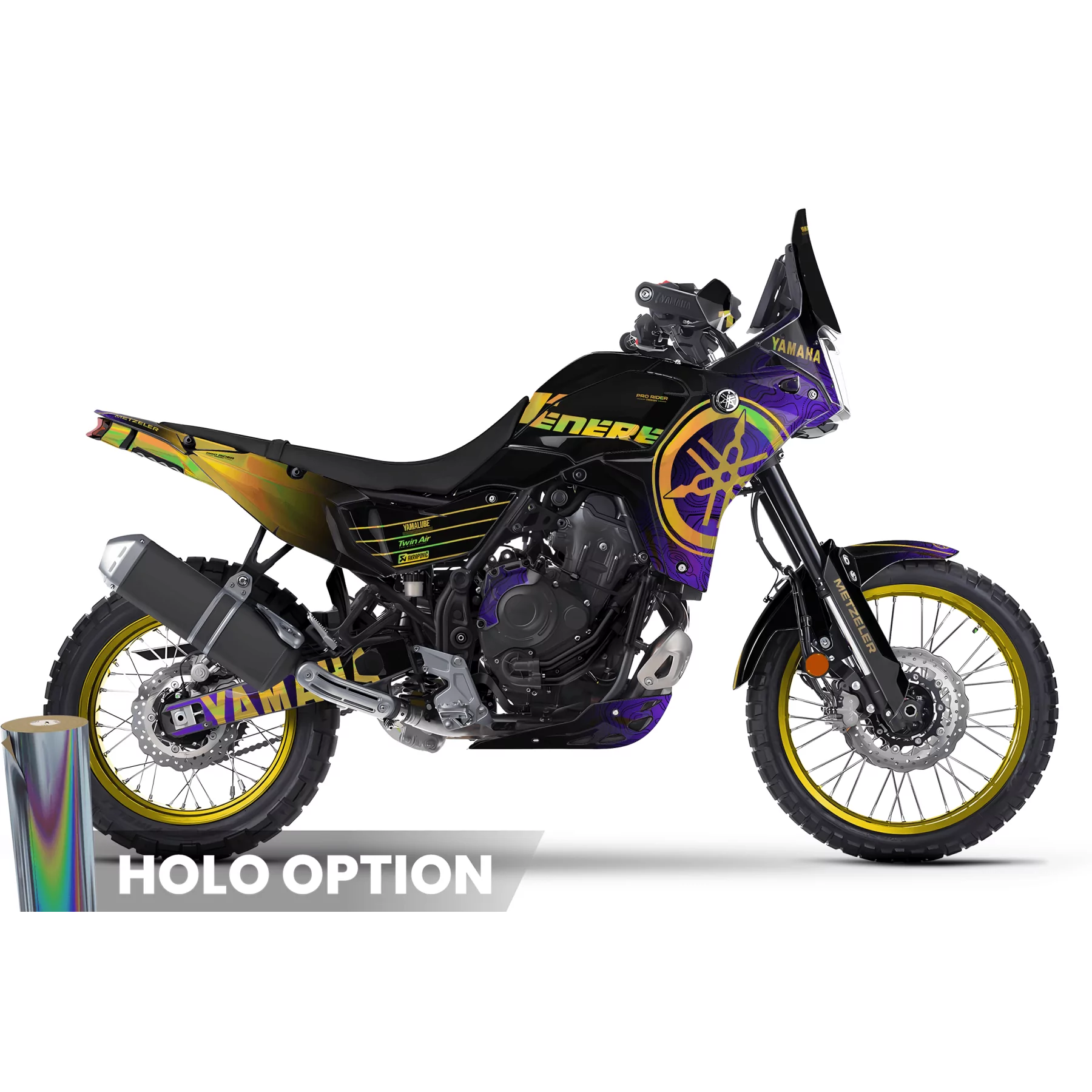 Kit adesivos 700 Yamaha Ténéré | Sandstorm
