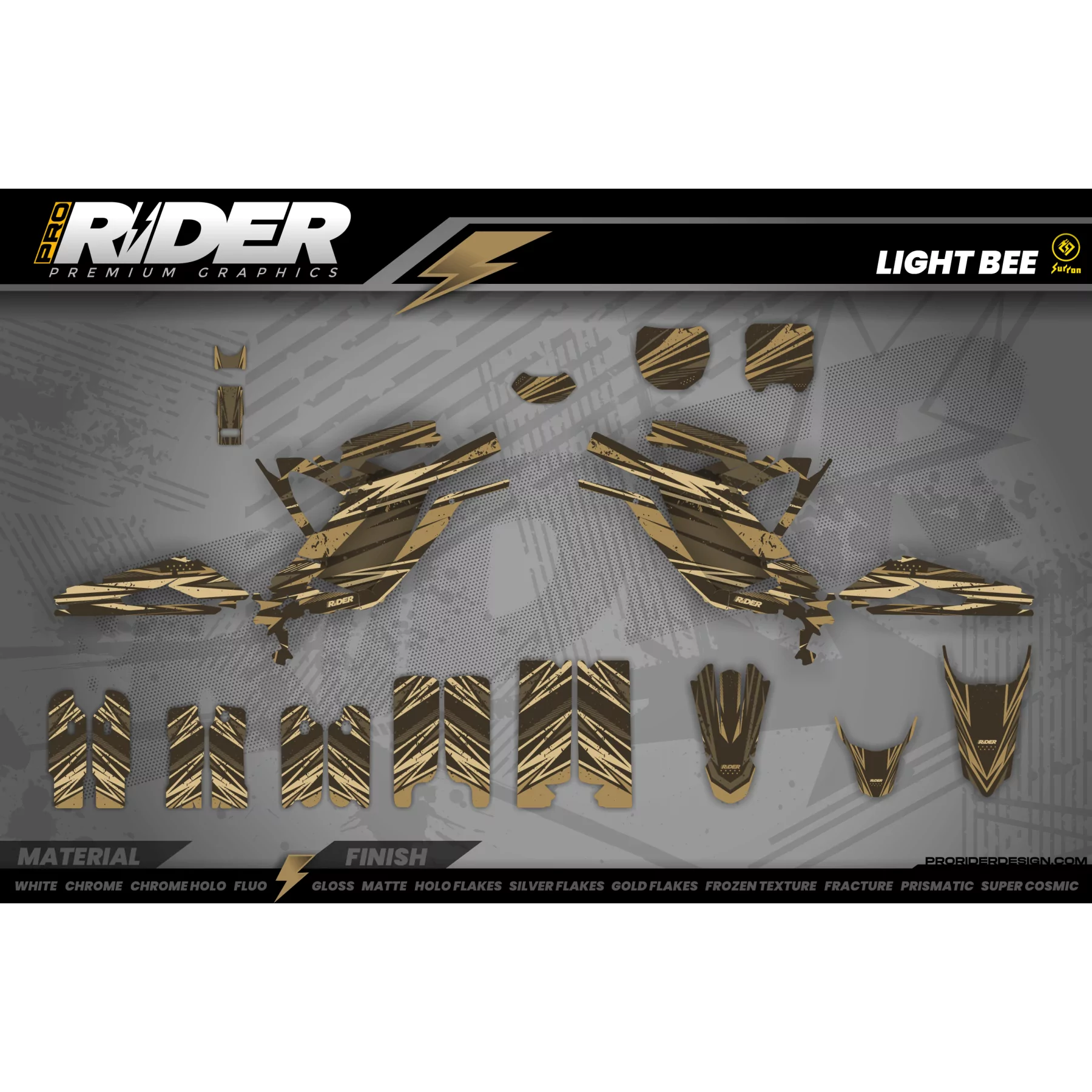 STICKERSET MOTOCROSS SURRON | Jinning