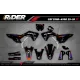 Custom Motocross graphics kit HONDA YUGEN PURP - MOTOCROSS ENDURO GRAPHICS