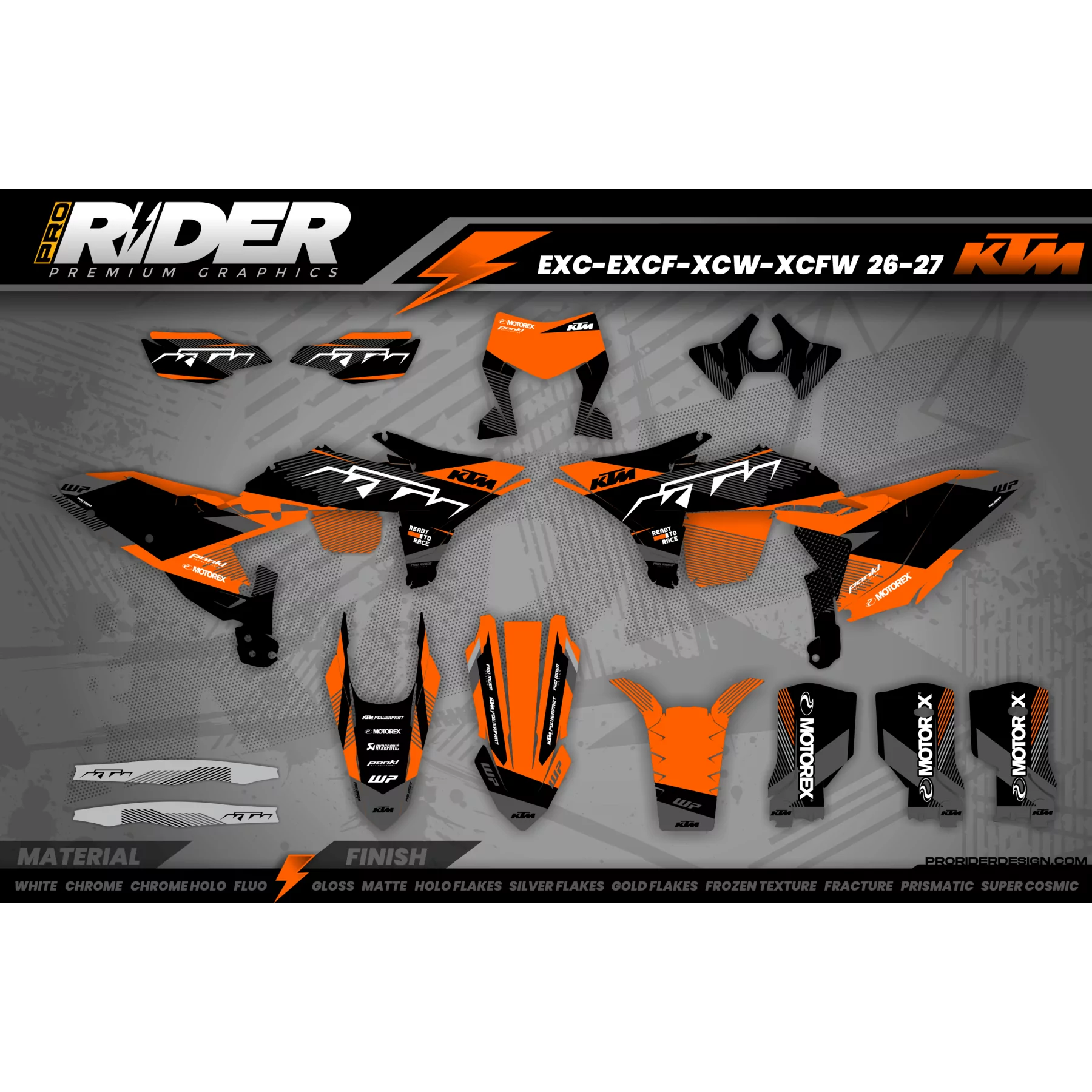 GRAFICHE MOTOCROSS KTM | Wildan  - grafiche MOTO KTM