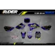 Kit adesivos MOTOCROSS YAMAHA KINETIC NEON - KIT ADESIVOS MOTO YAMAHA