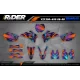 Kit adesivos SUPERMOT personalizável - SKULL TREES - TODOS OS MODELOS KITS ADESIVOS KTM