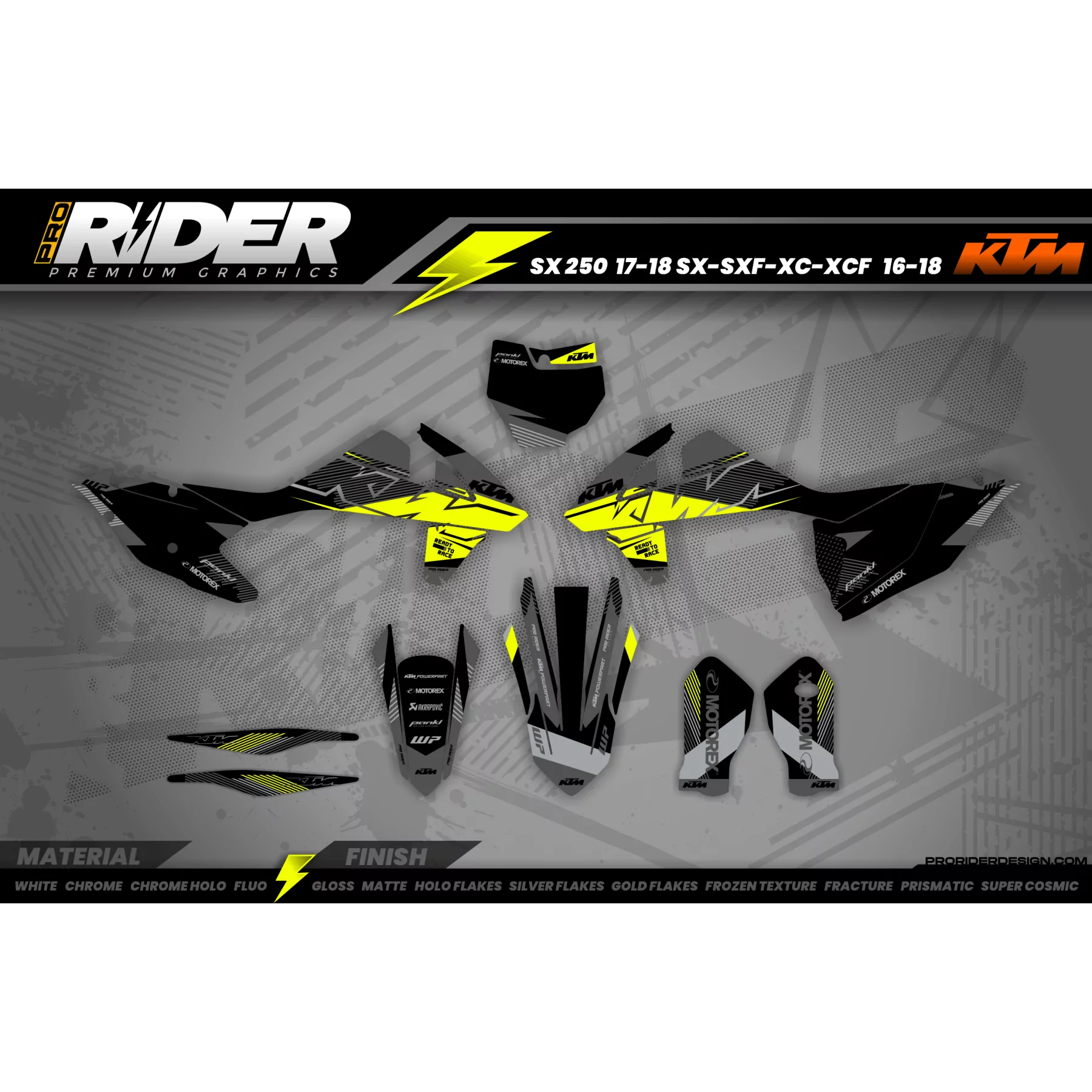 GRAFICHE MOTOCROSS KTM | Varex  - grafiche MOTO KTM