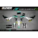 KIT DECO Motocross PERSO KAWASAKI DESTINI - KIT DECO MOTOCROSS KAWA...