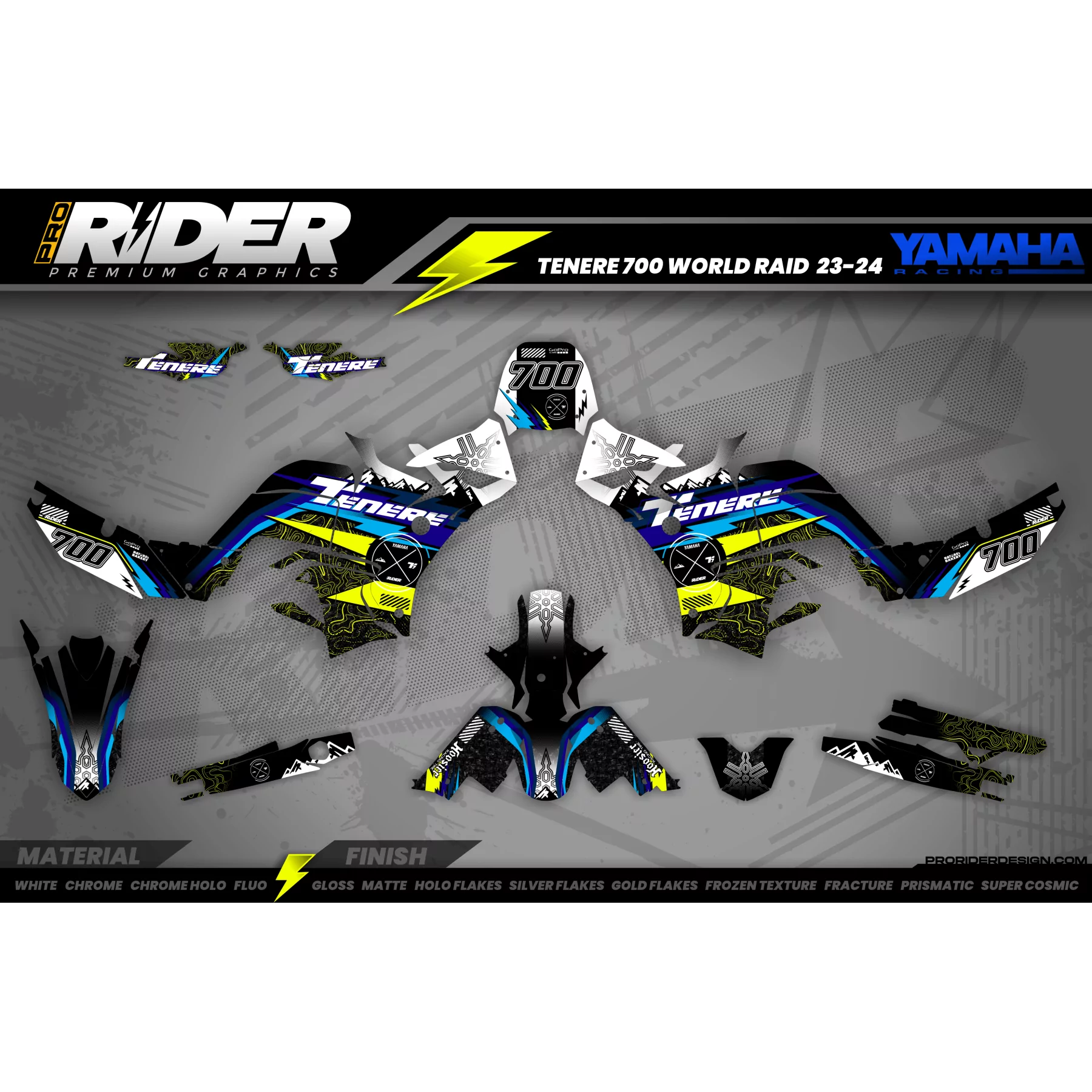 Dekor 700 Yamaha Ténéré | Vagax - TENERE 700