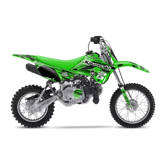 GRAPHICS MINI Motocross KAWASAKI | Just1 green