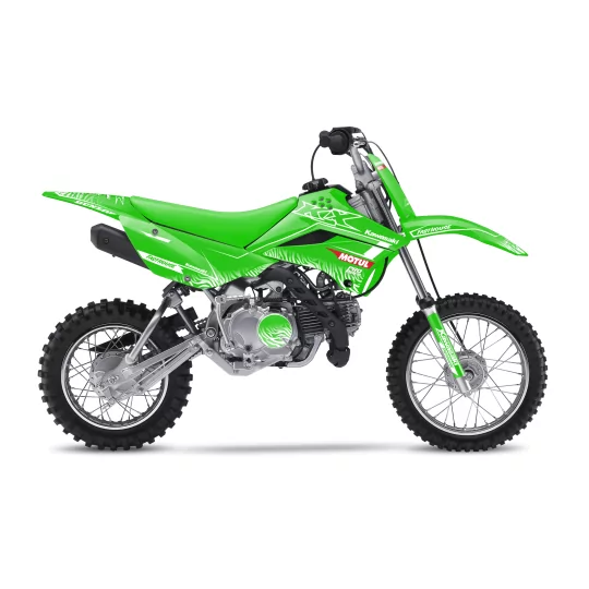 GRAPHICS MINI Motocross KAWASAKI | Motul green/white