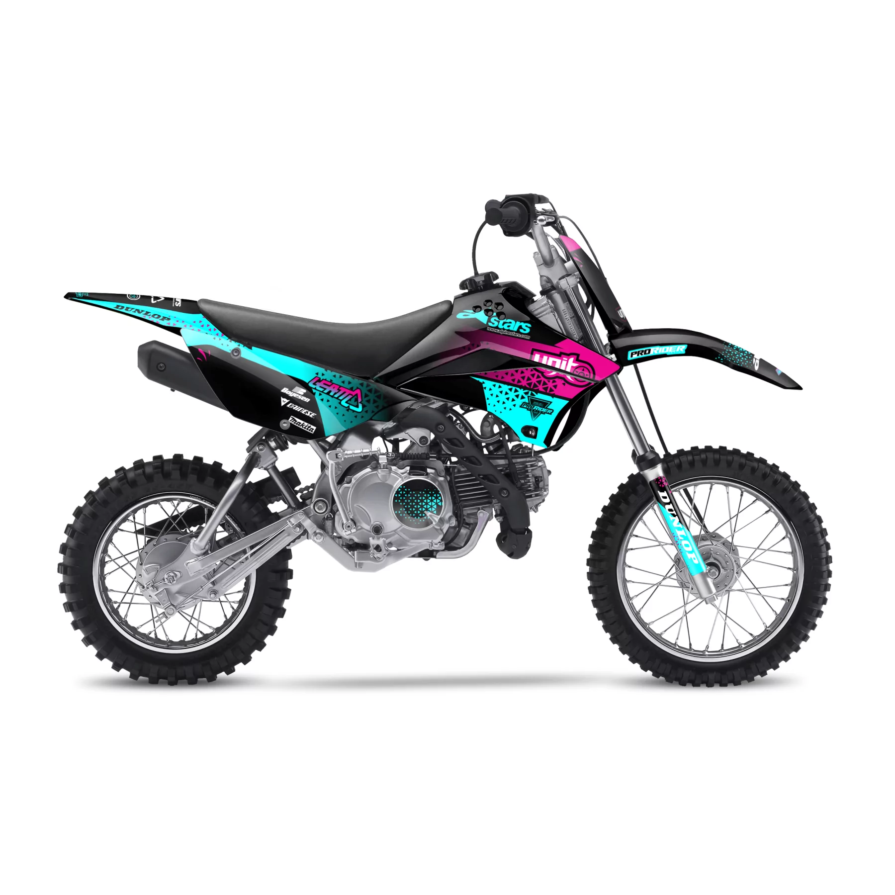 DEKOR MINI Motocross KAWASAKI | Unit black