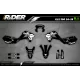 Kit adesivos Motocross PERSO GRENZGAENGER BLACK - KIT ADESIVOS MOTOCROSS ENDURO