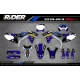 KIT ADESIVOS MOTOCROSS PERSO BOXER azul (ref:prda1e) - KIT ADESIVOS MOTOCROSS ENDURO