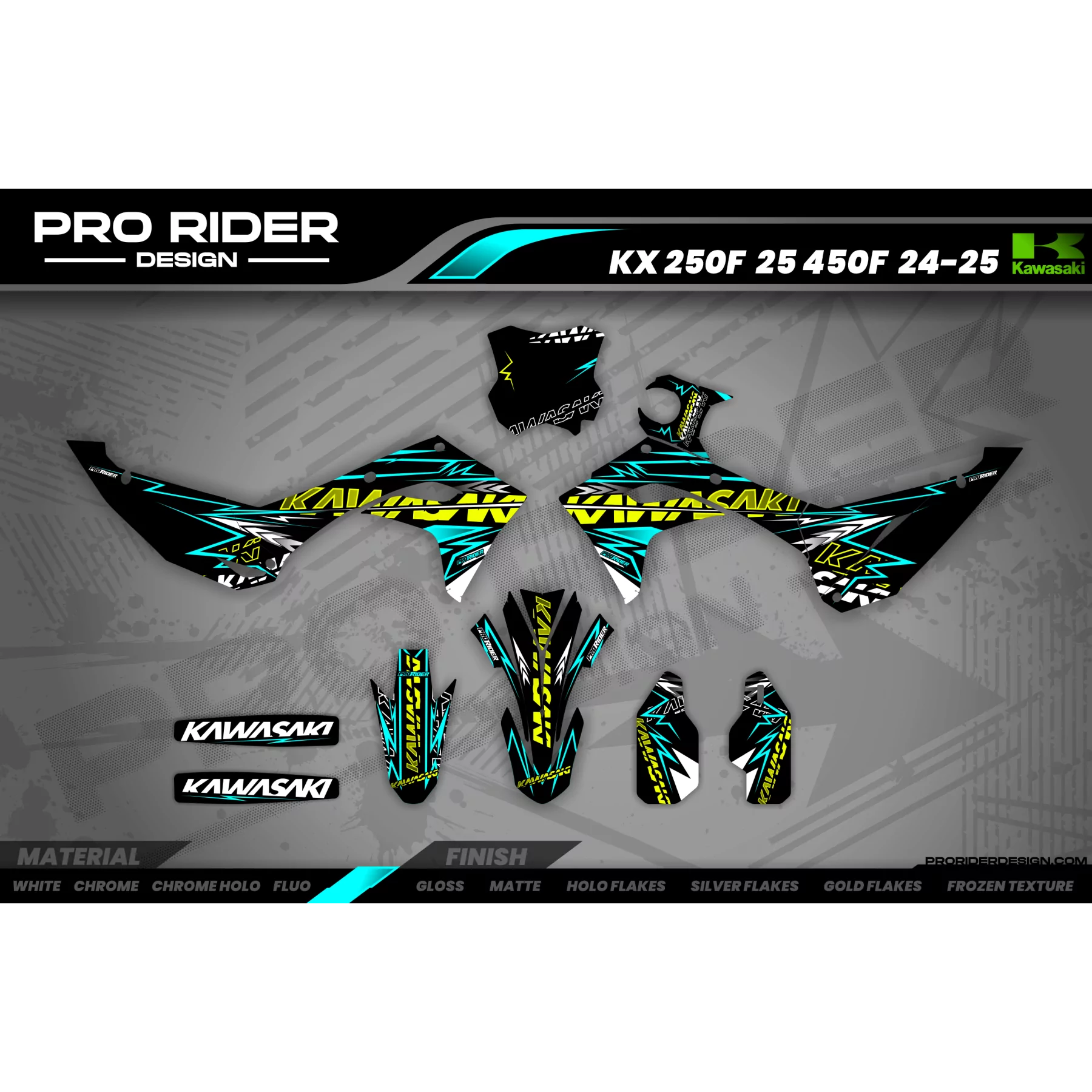 GRAFICHE MOTOCROSS KAWASAKI | Budds creek