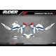 grafiche HONDA 750 TRANSALP | Hanova  - GRAFICHE HONDA TRANSALP 750
