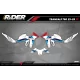 STICKERSET HONDA 750 TRANSALP | Hanova - STICKERSET HONDA TRANSALP 750