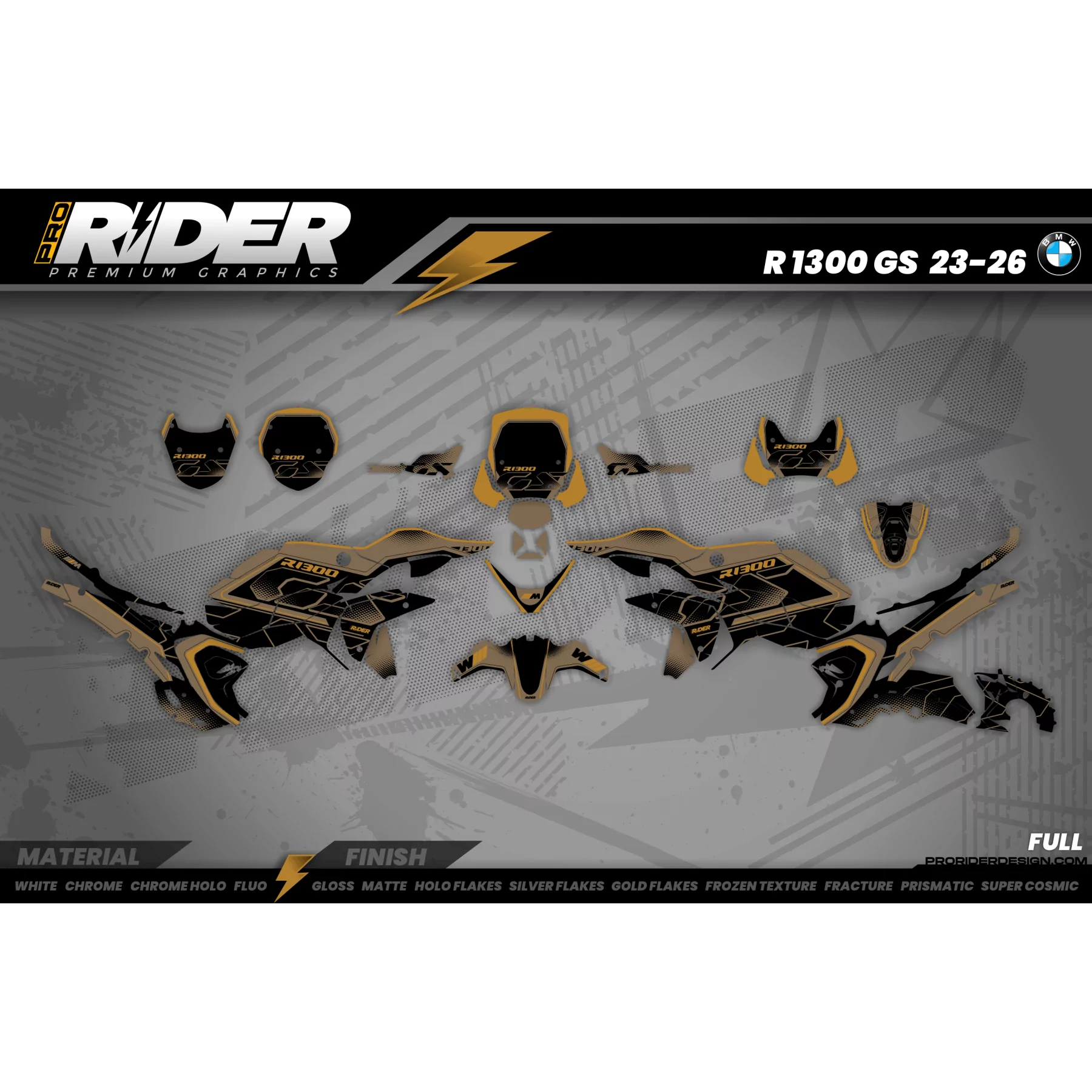 Kit adesivos BMW GS | Desert Stormer
