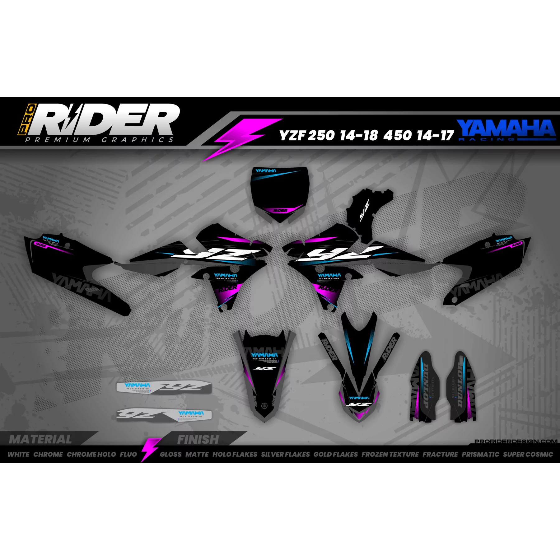 grafiche MOTOCROSS YAMAHA SWIFT  - GRAFICHE MOTO YAMAHA