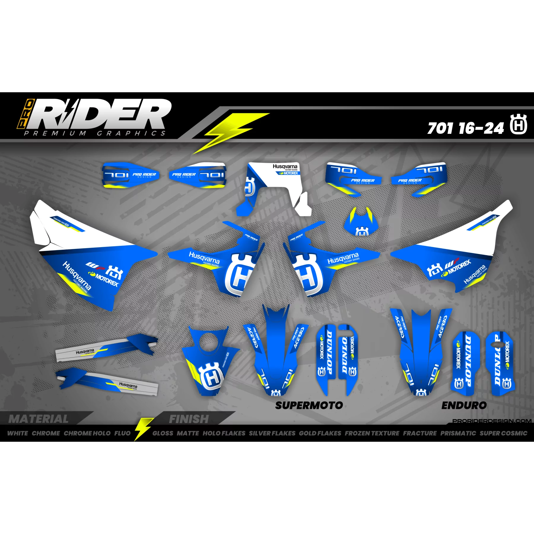 grafiche 701 HUSQVARNA | APEX TM  - 701 ENDURO