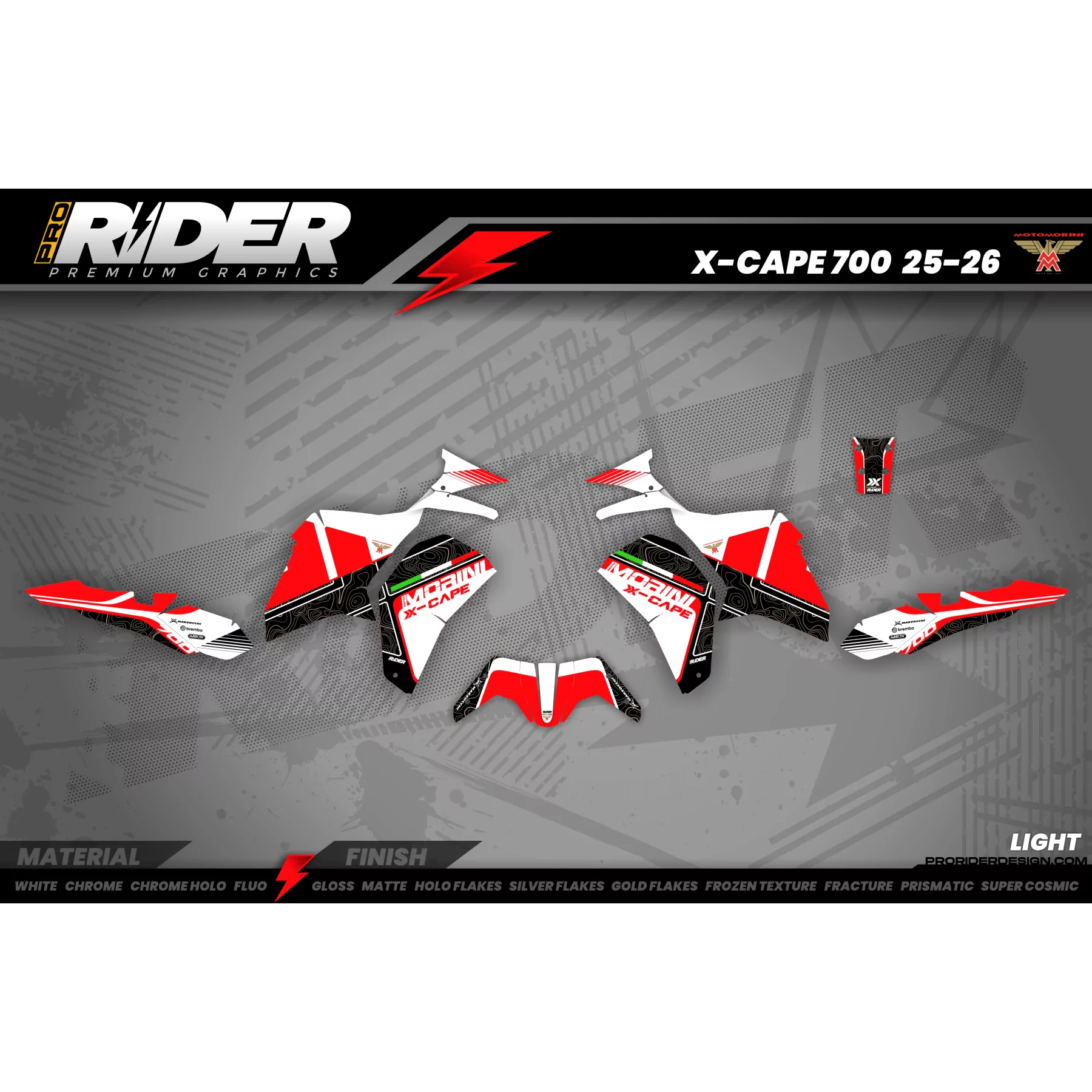 Kit adesivos MOTO MORINI X-CAPE 650/700 | Corsaro