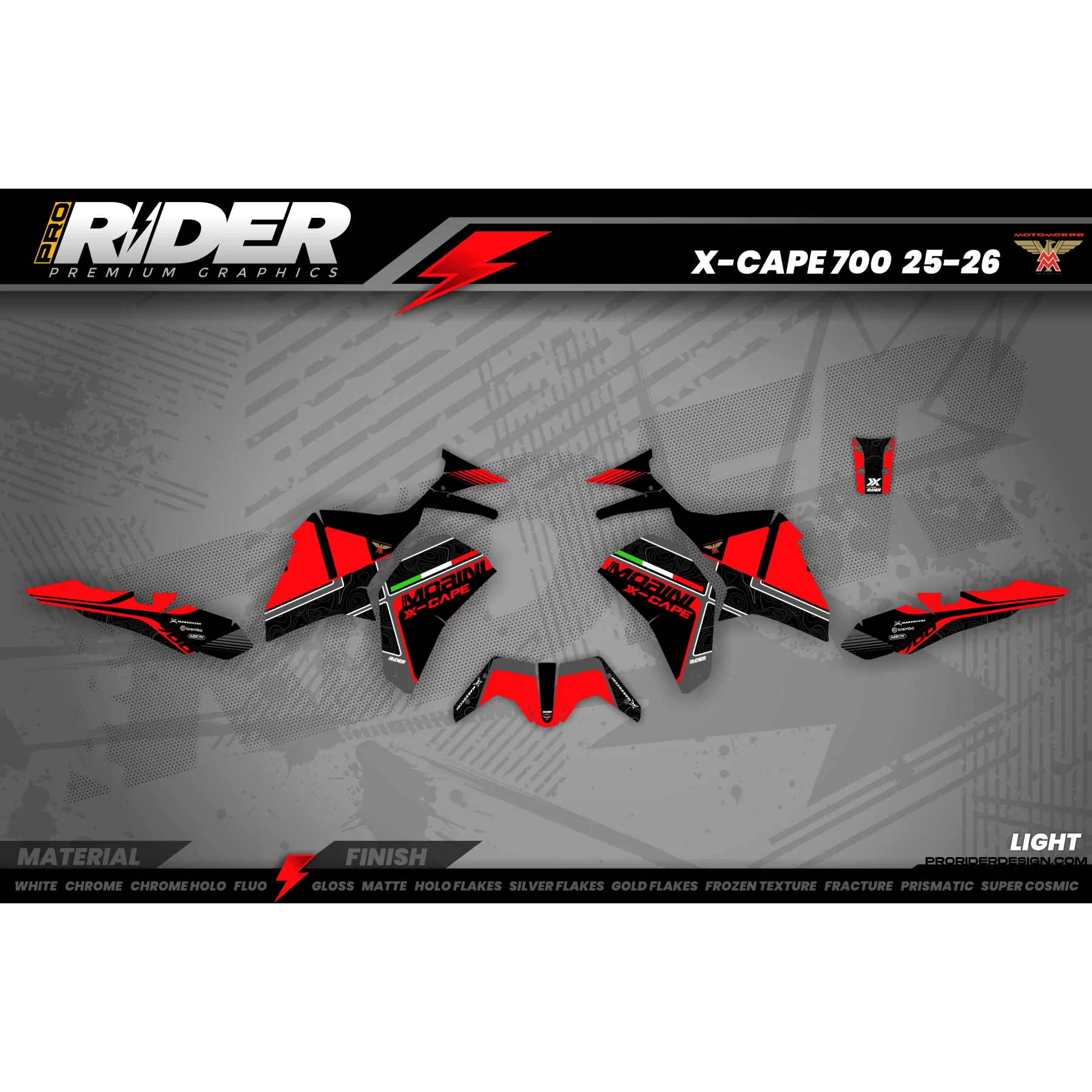 Grafiche MOTO MORINI X-CAPE 650/700 | Corsita