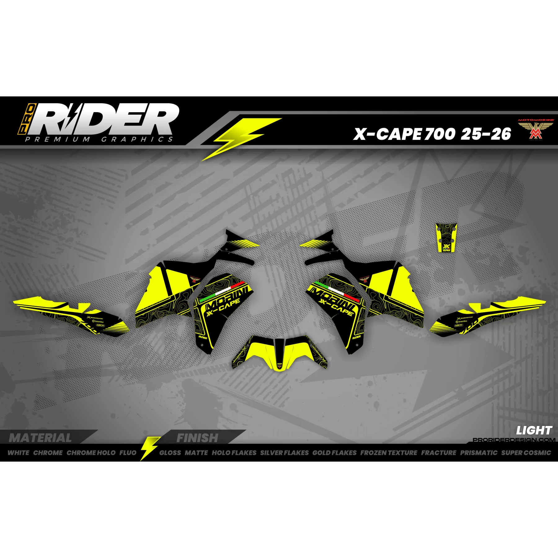 Kit adesivos MOTO MORINI X-CAPE 650/700 | Dinazio